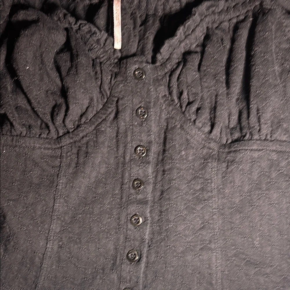 Free People Women’s Black‎ Corset Look Top